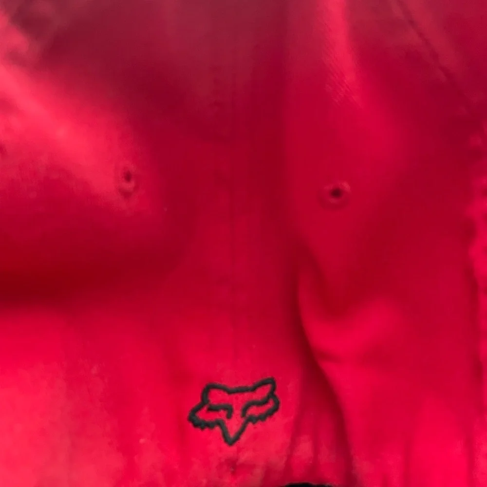 Honda Fox Racing Red Cap with Black Logo - Picture 5 of 5